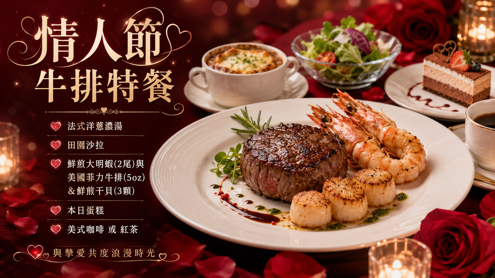 情人節特餐